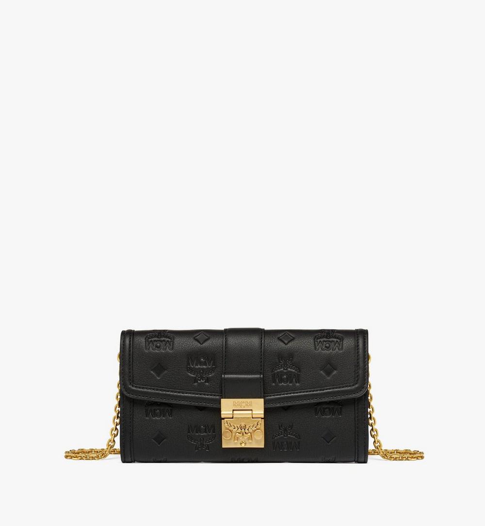 Tracy Chain Wallet in Embossed Monogram Leather 1 Tracy Chain Wallet in Embossed Monogram Leather 1